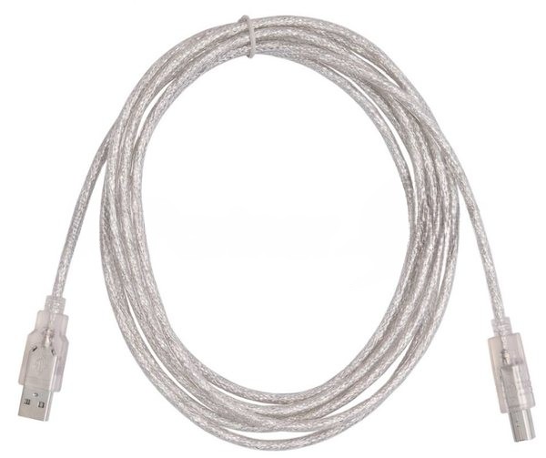Кабель USB2.0 Buro USB2.0-AM/BM-3-TRANS USB A (m)/USB B (m) 3м