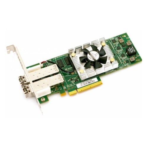 Контроллер Qlogic QLE2672-CK 16Gb Dual Port FC HBA x8 PCIe LC multi-mode optic