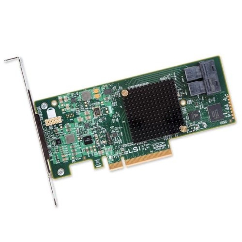 Контроллер LSI 9341-8I SGL 12Gb/s RAID 0/1/10/5/50 8i-ports (LSI00407)