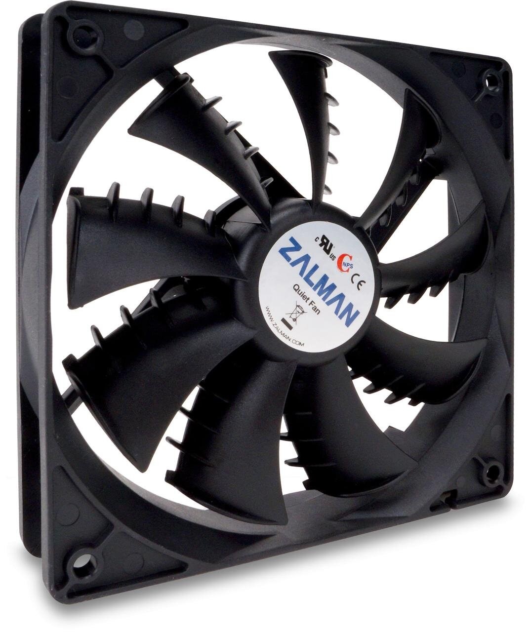 Вентилятор для корпуса Zalman ZM-F3 PLUS (SF) черный, 120 мм, 1200 об/мин, 23 дБ, 3 pin