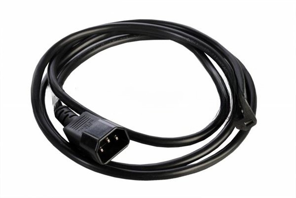 Шнур питания с заземлением IEC 60320 C13/IEC 60320 C14, 10А/250В (3x1,0), 3 м. (R-10-Cord-C13-C14-3)