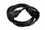 Шнур питания ЦМО с заземлением IEC 60320 C19/IEC 60320 C20, 16А/250В (3x1,5), длина 3 м. (R-16-Cord-C19-C20-3)