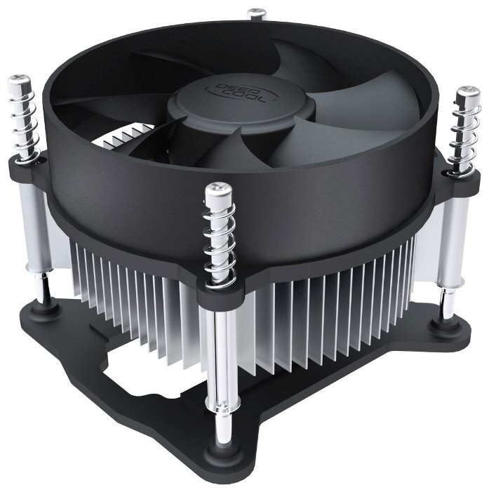 Кулер для процессора DEEPCOOL CK-11508 черный, 92 мм, алюминий, 2200 об/мин, 30.1 дБ, 3 pin, 65 Вт, 70 мм