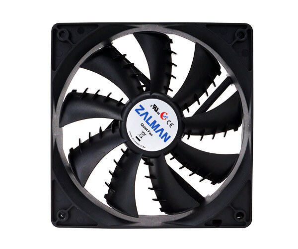 Вентилятор для корпуса Zalman ZM-F1 PLUS (SF) черный, 80 мм, 2000 об/мин, 23 дБ, 3 pin