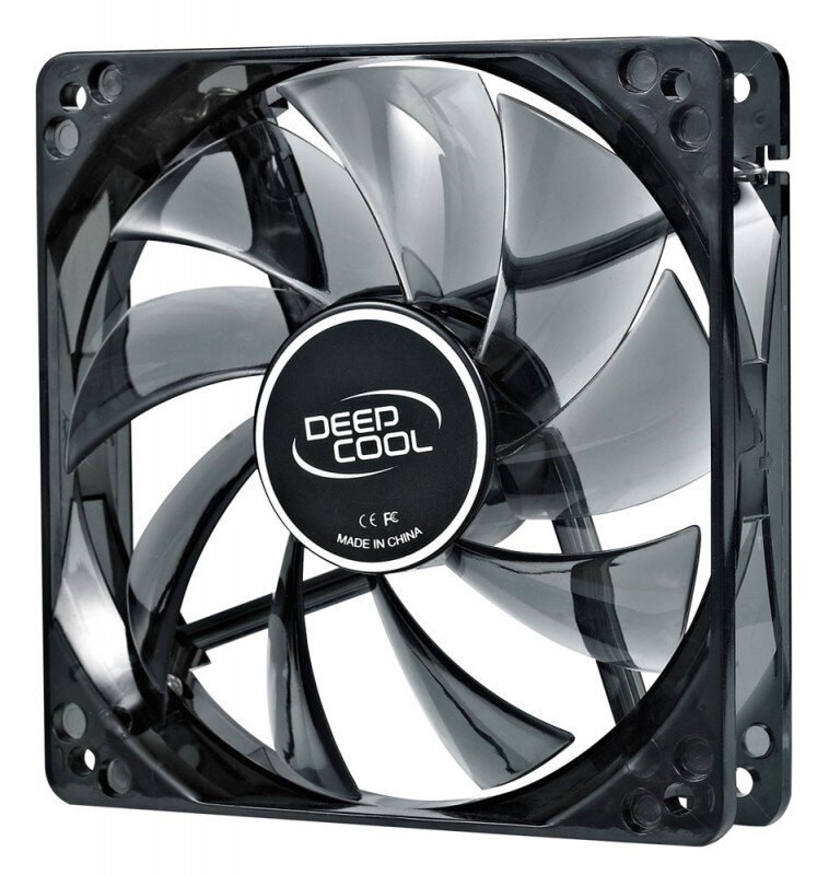 Вентилятор для корпуса DEEPCOOL WIND BLADE 120 черный, 120 мм, 1300 об/мин, 26.6 дБ, 3 pin