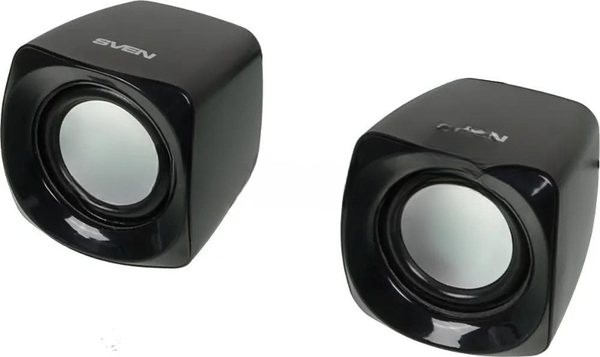 Акустическая система SVEN 120 2.0 черный 5Вт
