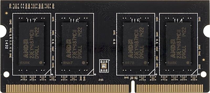 Оперативная память AMD SO-DIMM DDR3 2Gb 1600MHz R532G1601S1S-UO OEM PC3-12800 CL11 204-pin 1.5В