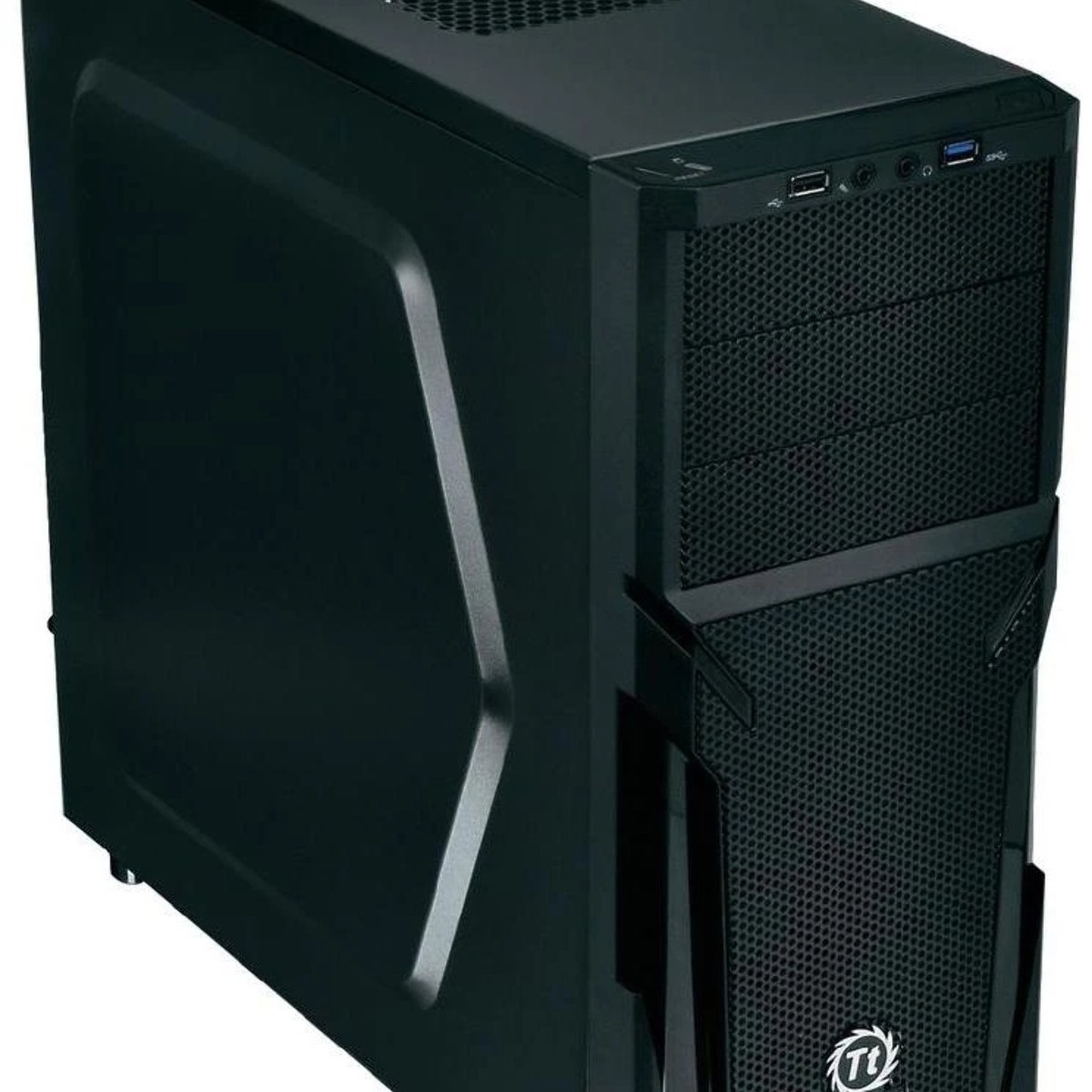 Компьютерный корпус Thermaltake Versa H21 черный без БП ATX 2x120мм 1xUSB 2.0 1xUSB 3.0 audio bott PSU