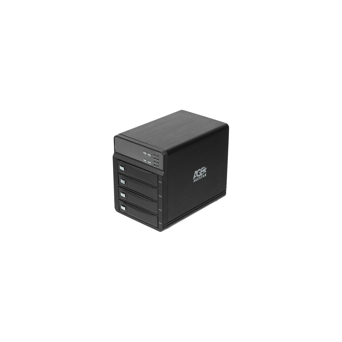 Внешний корпус для HDD AgeStar 3C4B3A1 SATA II алюминий черный LCD 3.5"