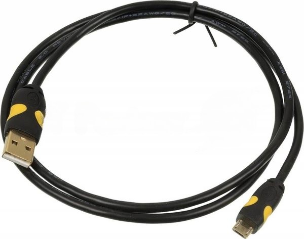 Кабель USB2.0 2A Smooth Connector USB A (m)/micro USB B (m) 1м позолоченные контакты