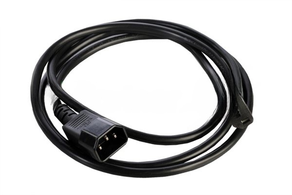 Шнур питания с заземл. IEC 60320 C13/IEC 60320 C14, 10А/250В (3x1,0), 1,8 м. (R-10-Cord-C13-C14-1.8)