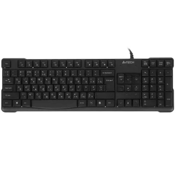 Клавиатура A4Tech KR-750 проводная, USB Type-A, чёрный