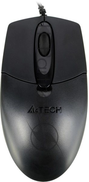 Мышь проводная A4Tech OP-720 черный, 1000 dpi, PS/2, кнопки - 3