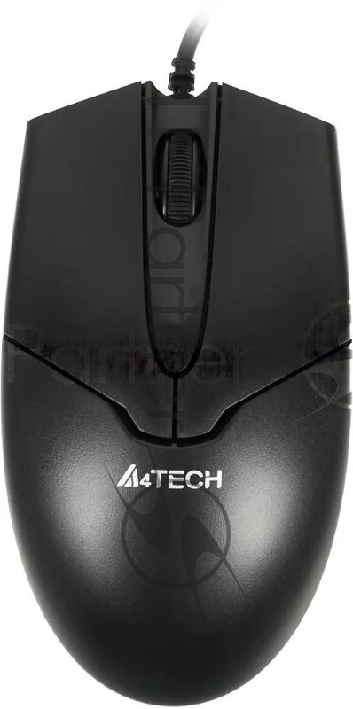 Мышь проводная A4Tech OP-550NU черный, 1000 dpi, USB, кнопки - 3