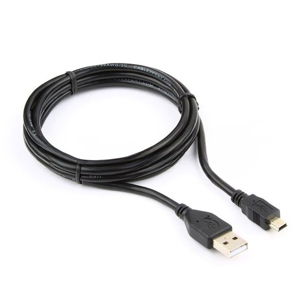 Кабель Gembird PRO USB 2.0 для соед. 1.8м А-miniB (5 pin) позол.конт., пакет