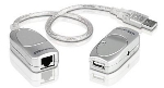 Кабель удлинитель USB 1.1 AM/AF Aten UCE60-AT до 60 м.(через RJ45, по витой паре. Без патч-корда в комплекте), питание от шины