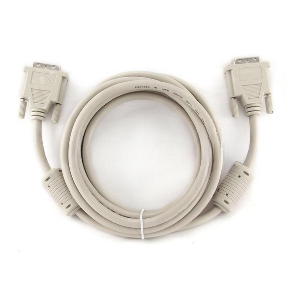Кабель DVI-D dual link Gembird, 3.0м, 25M/25M, экран, феррит.кольца, пакет