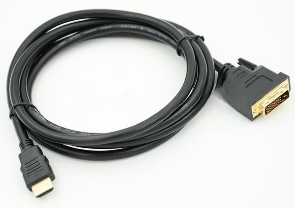 Кабель видео Behpex HDMI (m)/DVI-D (Dual Link) (m) 2м. черный