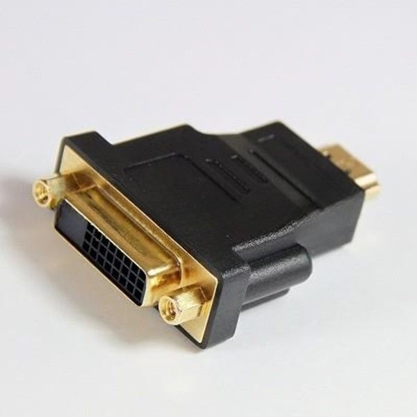 Переходник HDMI/DVI-D 19M/25F VCOM позолоченные контакты, VAD7819