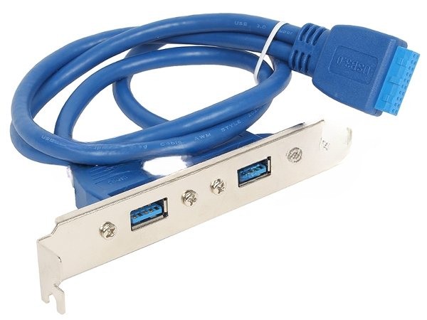 Кабель Gembird Планка в сист блок 2xUSB 3.0/20pin мат.платы