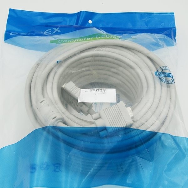 Кабель VGA DB15 (m)/DB15 (m) 30м феррит.кольца (CABLE30)