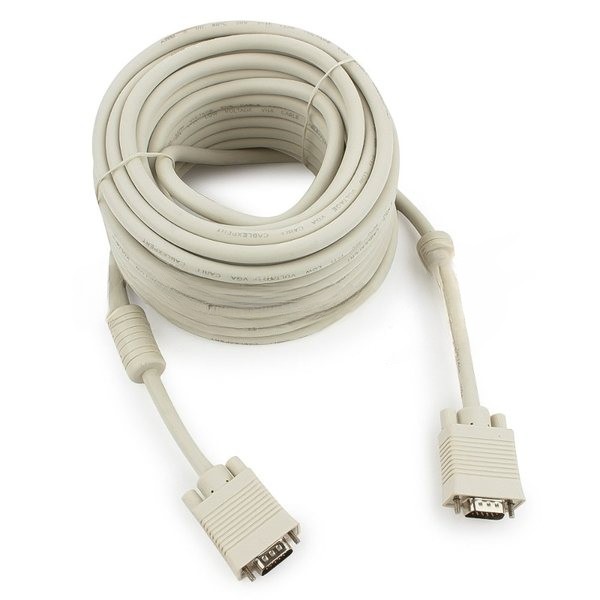 Кабель Gembird/Cablexpert VGA Premium,15M/15M,15м, тройн. экран,феррит. кольца,пакет