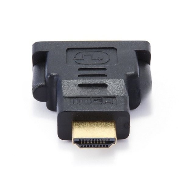 Переходник Gembird Переходник HDMI-DVI 19M/25F, золотые разъемы, пакет