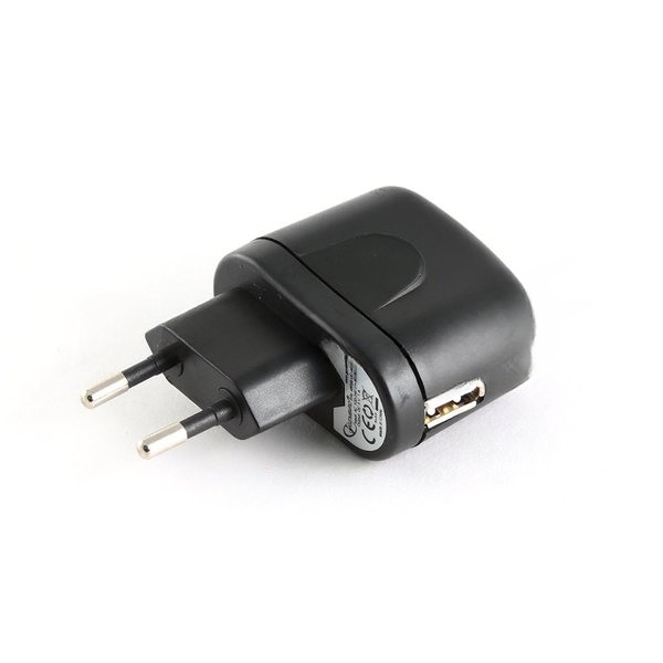 аксессуары Gembird Адаптер питания 220V-5V USB A, черный (MP3A-UC-AC2)(B)