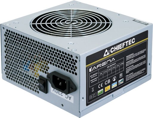 Блок питания Chieftec GPA-450S8 OEM, 450Вт, 80 PLUS, 120мм, серый