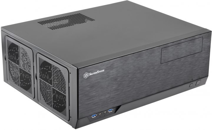 Компьютерный корпус HTPC Silverstone Grandia GD09B ATX/HTPC/no PSU