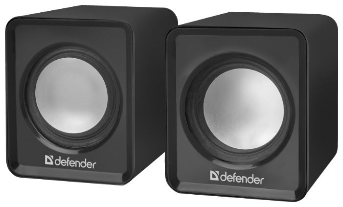 Акустическая система 2.0 Defender #1 SPK 22 черный, 5 Вт, питание от USB