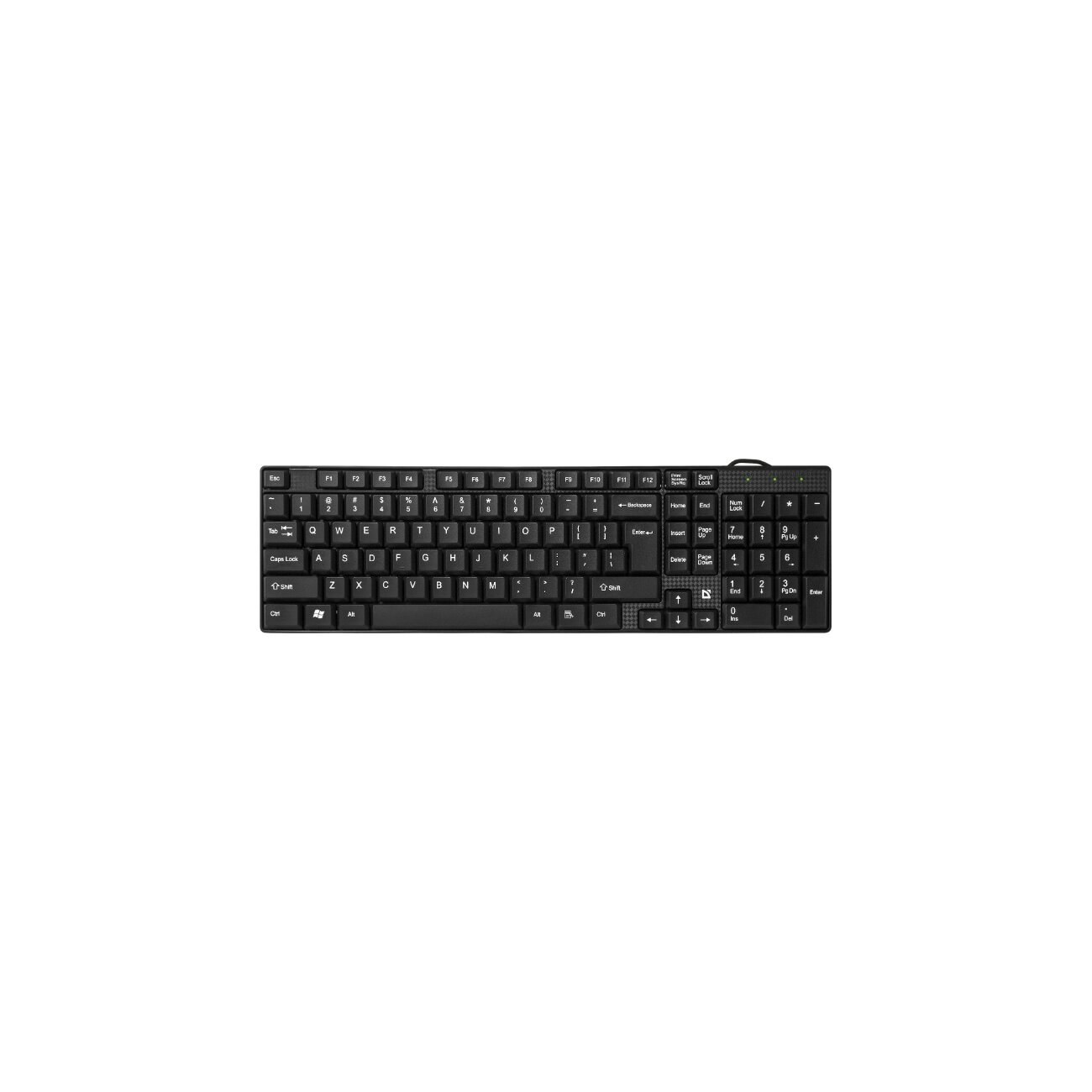 Клавиатура проводная Defender Accent SB-720, USB, черный