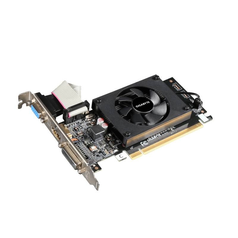 Видеокарта Gigabyte GV-N710D3-2GL V2.0 PCIE8 GT710 2Gb GDDR3