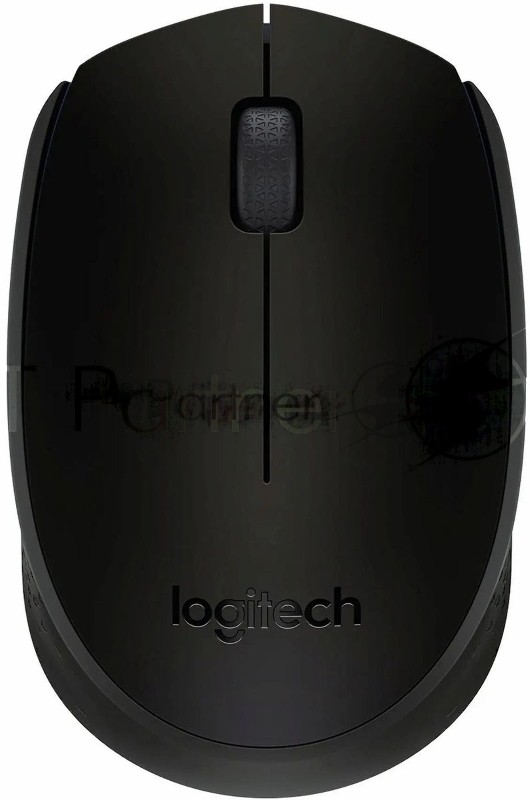 Мышь беспроводная Logitech B170 черный, 1000 dpi, радиоканал, USB, кнопки - 3
