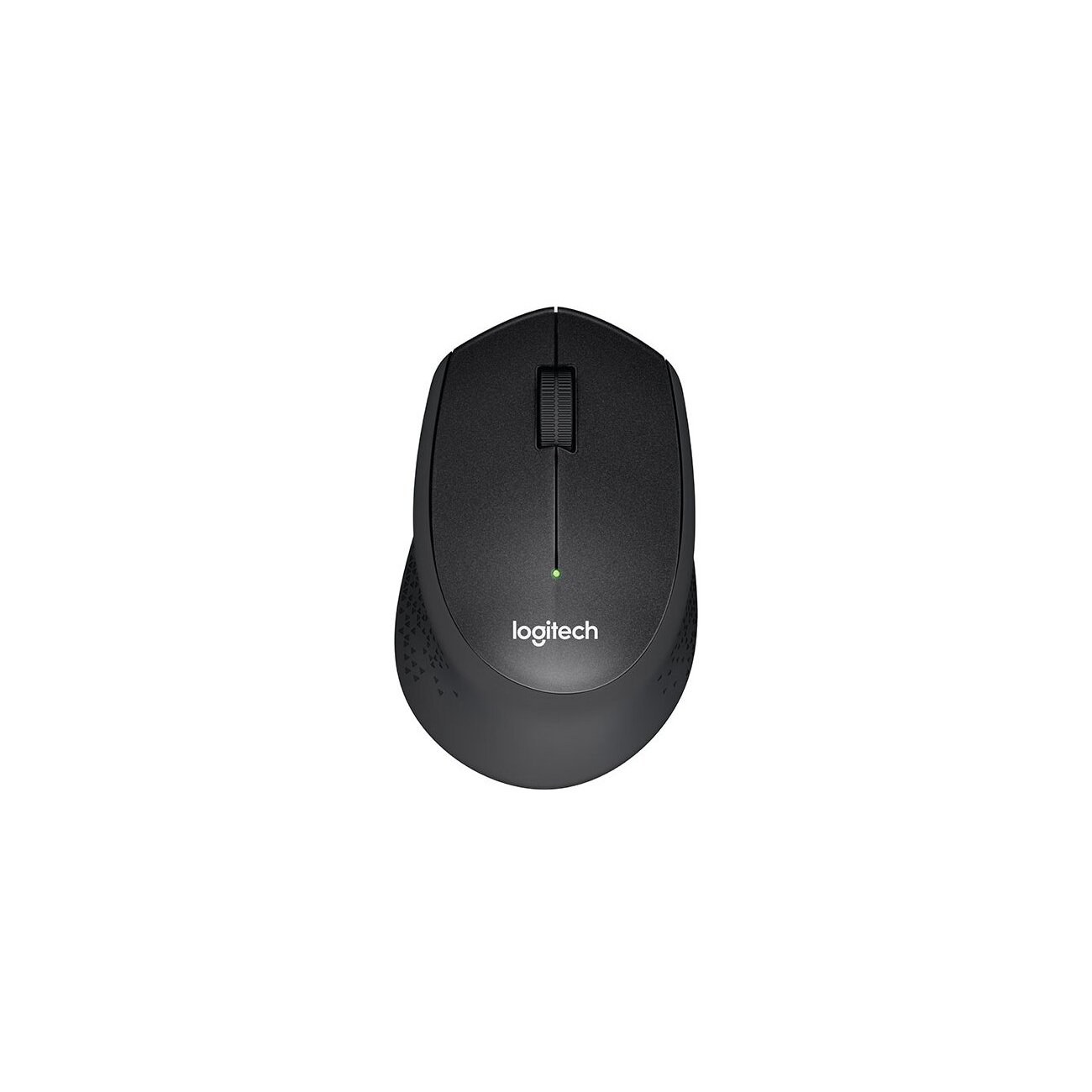 Мышь беспроводная Logitech M330 SILENT PLUS черный, 1000 dpi, радиоканал, USB, кнопки - 3