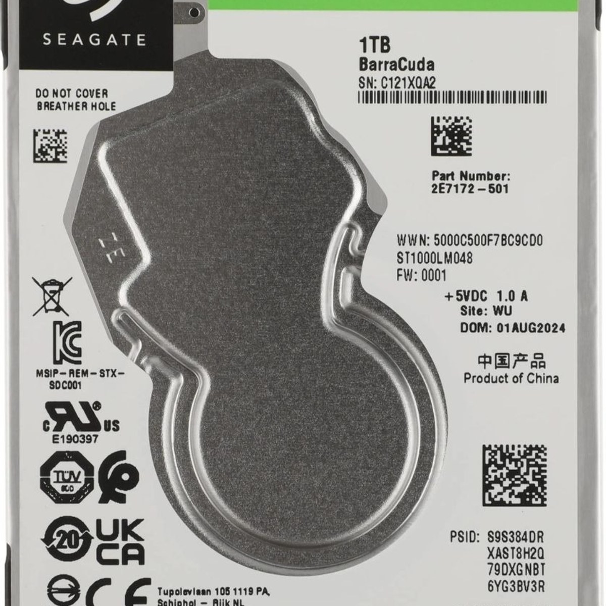 Жесткий диск Seagate Original 1Tb 5400rpm SATA-III Barracuda 128Mb 2.5"
