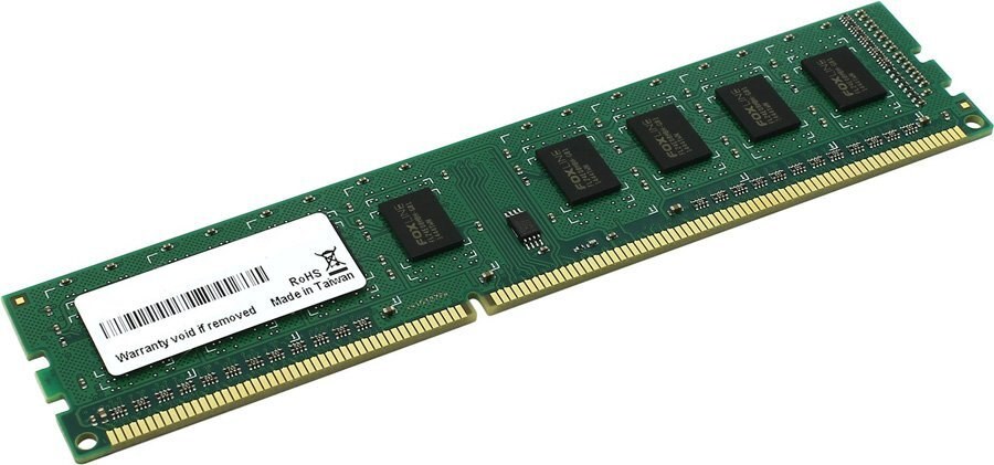 Оперативная память Foxline, DDR3L, 8GB (1x8 GB), 1600 MHz, CL11