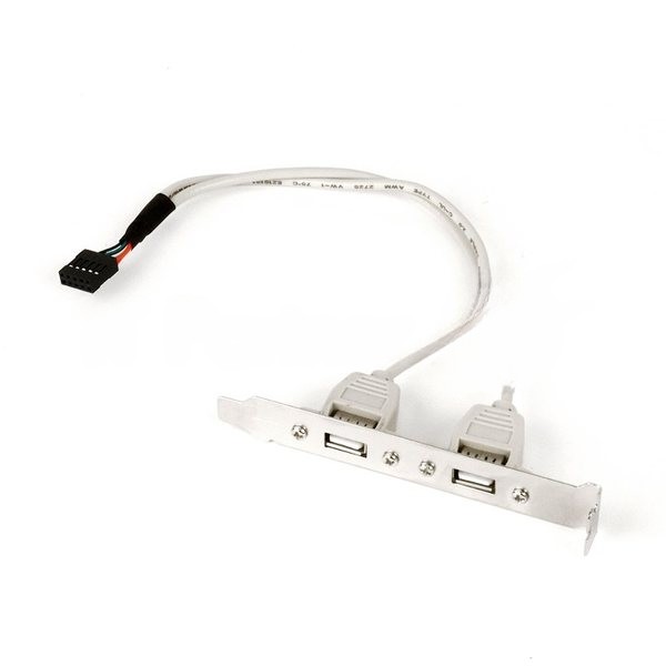 Планка в сист. блок на 2 USB2,0, Gembird 