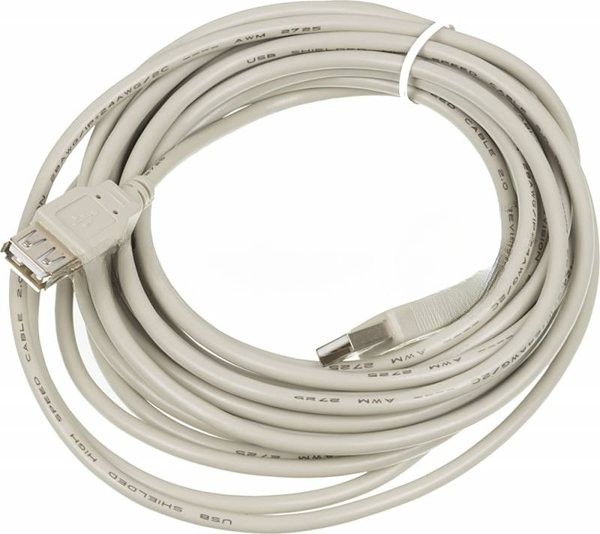 Кабель-удлинитель USB2.0 USB A (m)/USB A (f) 5м
