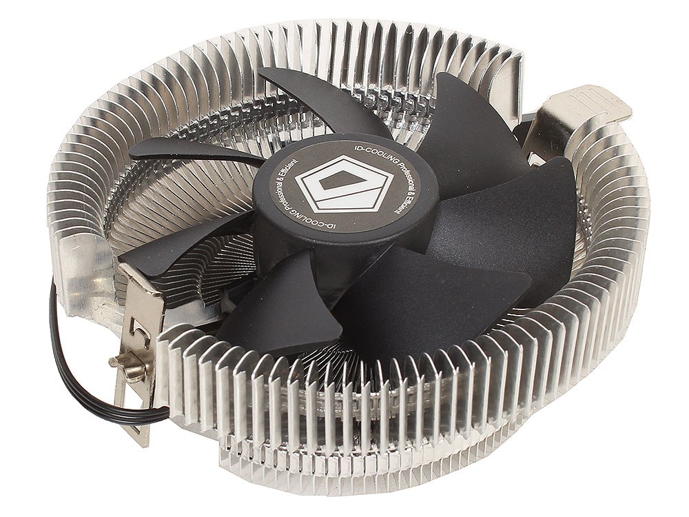Кулер Cooler ID-Cooling DK-01 черный/серебристый 92мм алюминий 2500rpm 29db 95W 52мм