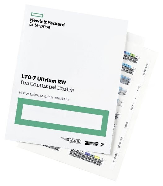 Наклейка HPE Q2014A LTO-7 Ultrium RW Bar Code Pack
