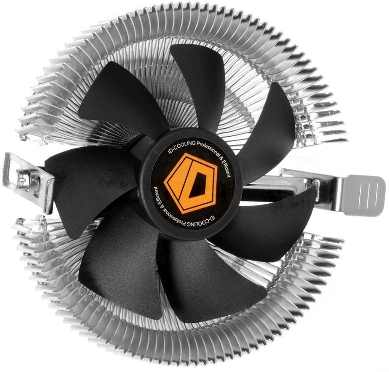 Кулер Cooler ID-Cooling ID-CPU-DK-01T серебристый 92мм алюминий 2200rpm 24db 3-pin 95W 52мм