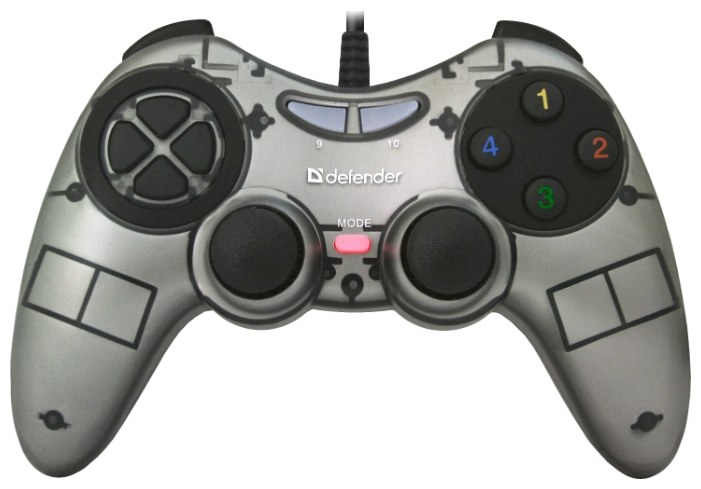 Геймпад Defender Zoom USB Xinput, 10 кнопок, 2 стика