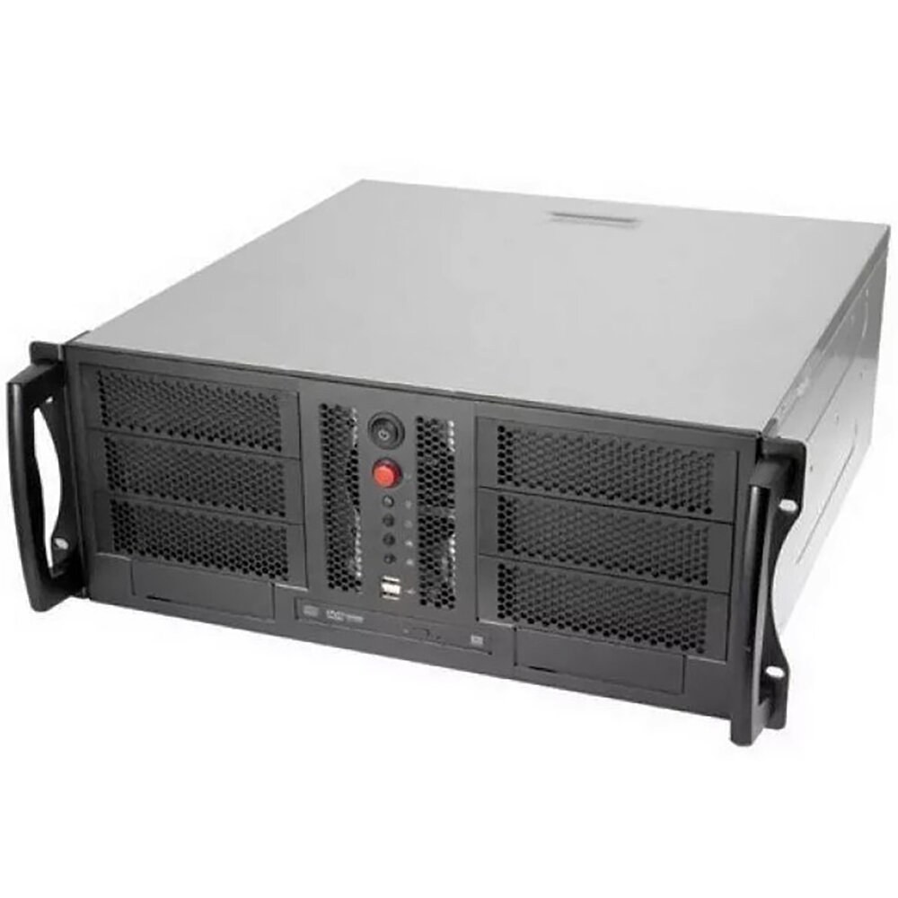 Корпус RM42300-F2-U3, 4U 12*10.5"" M/B,5.25""BAY*3+3.5""BAY*5,12CM FAN,17.5"",BK CC1012,USB3.0,W/TWO (RM42300H11*13720)