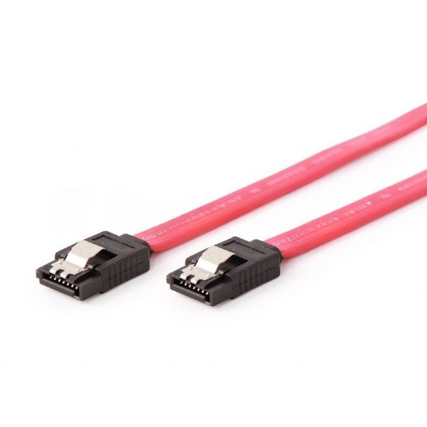 Кабель интерфейсный SATAIII Cablexpert CC-SATAM-DATA, 50 см, 7pin/7pin, защелка, пакет