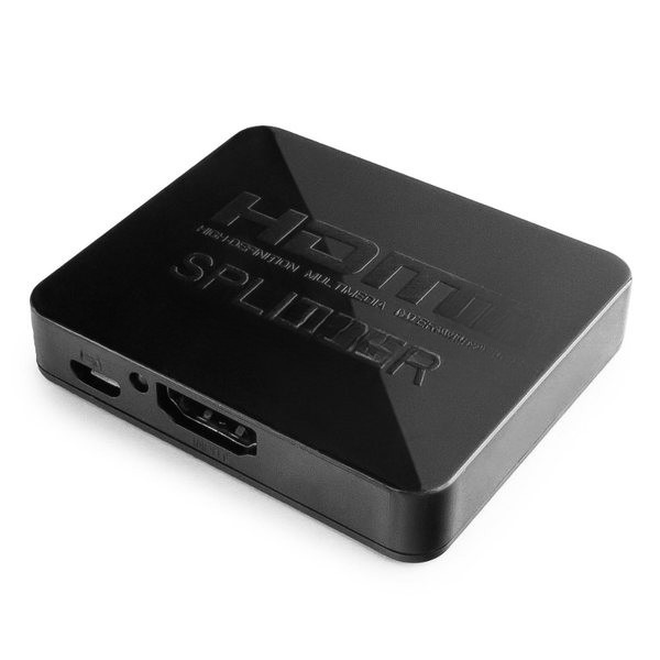 Разветвитель HDMI Cablexpert DSP-2PH4-03, HD19F/2x19F, 1 компьютер => 2 монитора, Full-HD, 3D, 1.4v