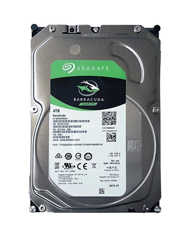 Жесткий диск Seagate Barracuda 3.5 4Tb 5400RPM OEM SATA 6Gb/S 256MB ST4000DM004