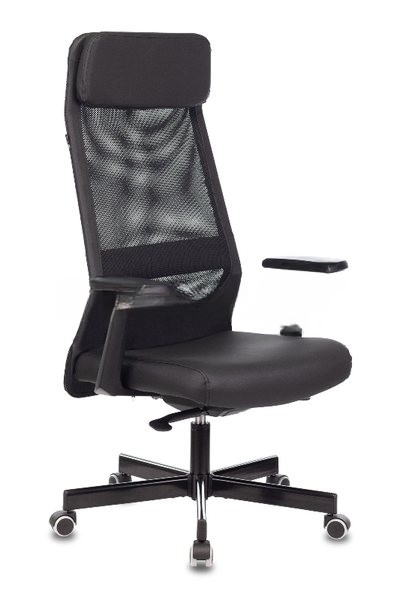 Кресло Бюрократ T-995/BLACK TW-01 черный, экокожа