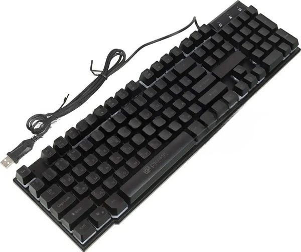 Клавиатура проводная Oklick 780G SLAYER, USB, черный