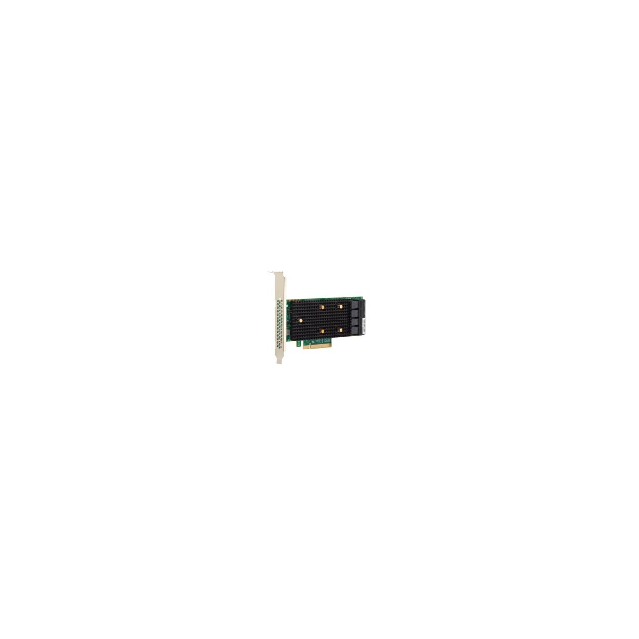 Адаптер HBA SAS 9400-16i SGL (05-50008-00), PCIe 3.1 x8 LP, Tri-Mode SAS/SATA/NVMe 12G HBA, 16port(2*int SFF8643), 3416 IOC